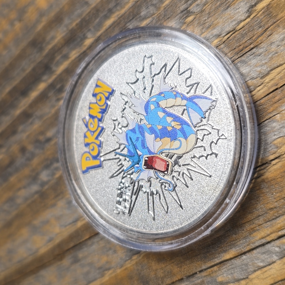 Pokemon Gyarados Silver Coin